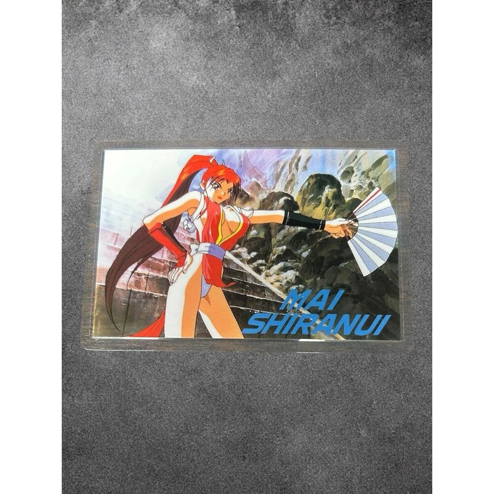 Vintage Mai Shiranui Fatal Fury 2 Rami Card Movic 1993 Anime